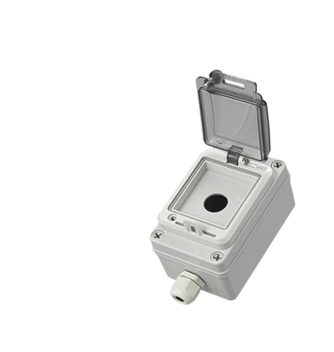 Boîte de commande extérieure IP67 bouton arrêt d'urgence 22mm NO-1