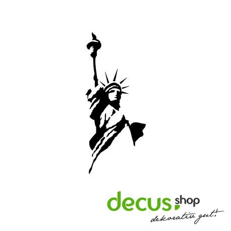 Decus Statue of Liberty Statue de la Liberté // Autocollant Style OEM JDM