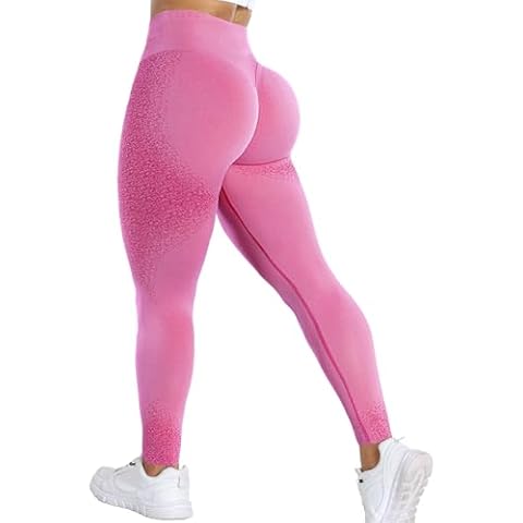 Ieumaz Ignite Workout Leggings Scrunch Butt Lifting Leggings for Women Gym Leggings Seamless Leggings Tummy Control Yoga Pant Cover
