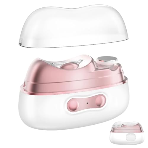 Coupe-ongles électrique avec lumière LED et réservoir de collecte pour manucure sans effort