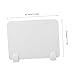 SOPOTUTU Desk Divider Privacy Board for Students 30 x 24 Protective Partition Shield Easy to Clean Acrylic Desk Shield for Classroom and Office Use