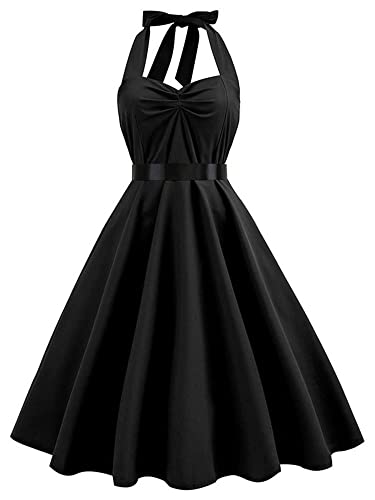 Sexy Backless Party Jurk Vrouwen Zomer Backless Retro Jurk Rock Robe, Pettiskirt Rood, XL - Image 3