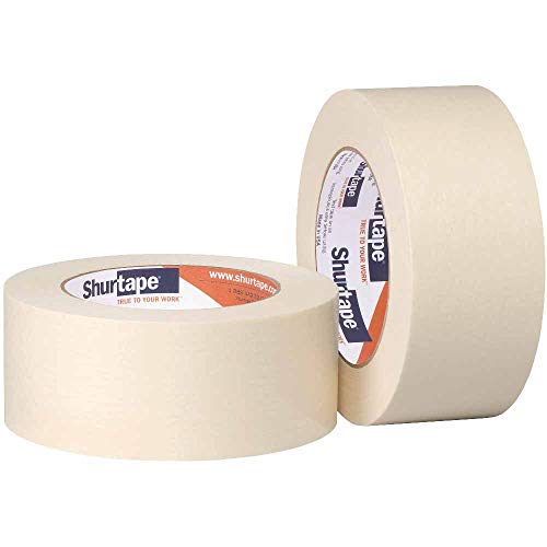 Image of Shurtape 100486 CP 83 Utility Grade, High Adhesion Masking Tape, 18mm x 55m