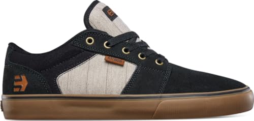 Image of Etnies Barge LS - Classic Skate Look, Slim Vulcanized Silhoutte, Hefty Armored Collar, Reinforced Vulc