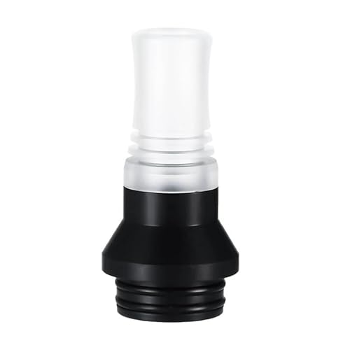VAPE バルカンホールドリップチップ ベイプ マウスピース drip tip スピットバック 防止 vape 用 キャップ カバー(クリア)