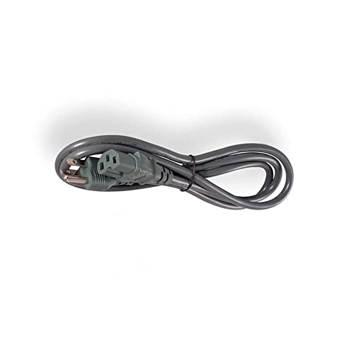 Xbox 360 3 Prong Notched Power Cable (Cord Only) #TOP6