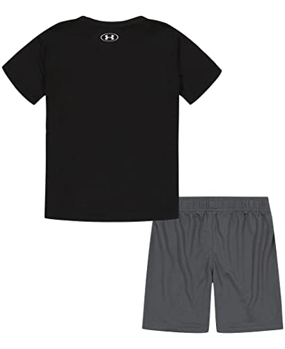 Image of Under Armour Boys 2-piece Short Sleeve Graphic T-Shirt and Shorts Set, Lightweight & Breathable