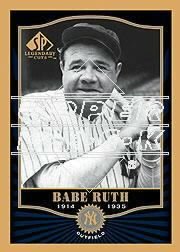 Amazon.com: 2001 SP Legendary Cuts #78 Babe Ruth - New York