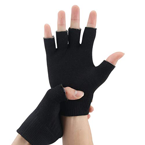 Moisturizing Gloves Day Night Instantly Repair Eczema Dry Rough and Cracked Hands Gel Lining Infused with Essential Oils and Vitamins