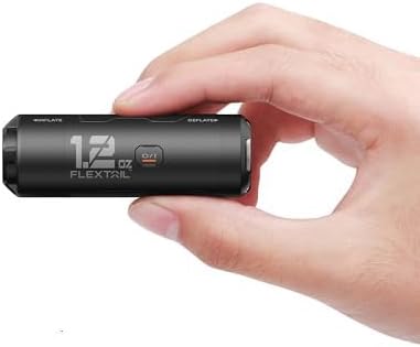 FLEXTAILGEAR Elektrische Luftpumpe, Ultralight Akku Luftpumpe, Aufgewertet Geräuscharmes Design, Wiederaufladbare Luftpumpe für Luftmatratze, Mini…