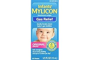 Mylicon Infants Anti-Gas Original Drops for Fast Relief from Gas Pains (Pack of 8)