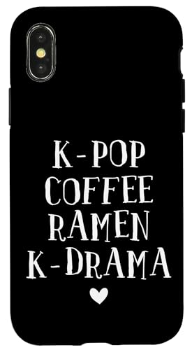 Coque pour iPhone X/XS Kpop Kdrama pour le drame coréen K-Drama K-Pop
