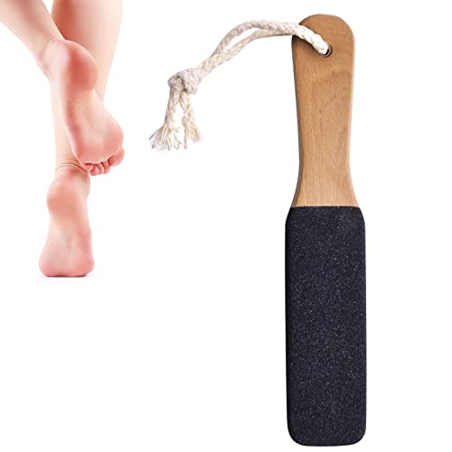 1PCS Lime pour Pieds,Râpe à Pieds Pédicure,Lime à Pied à Double Face Outil dePédicure,Rap Pied Professionnelle, Rape à Corne en bois pour Éliminer les Peaux Mortes,Retire la Corne Cover