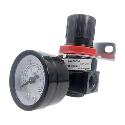 Regulador AR2000 G1/4 de presión para compresor con acople de 6mm 5