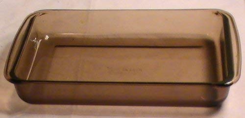 Cookware Roasting Pan Brown Glass Casserole Dish Pyrex Amber