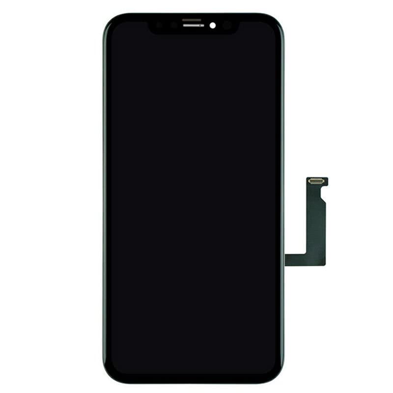 Full Screen Cool per iPhone XR (Qualità AAA+) Nero Vetro Temperato