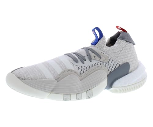 Image of adidas SM Trae 2 KU Unisex Shoes Size 9, Color: White /Grey
