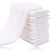 Cute Castle 12 Pack Muslin Burp Clo...