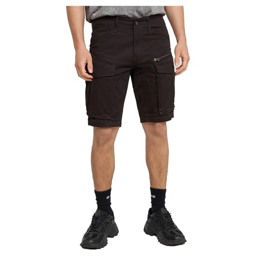 G-Star Homme Short Rovic Zip Regular, Noir (dk black D26214-5126-6484), 27