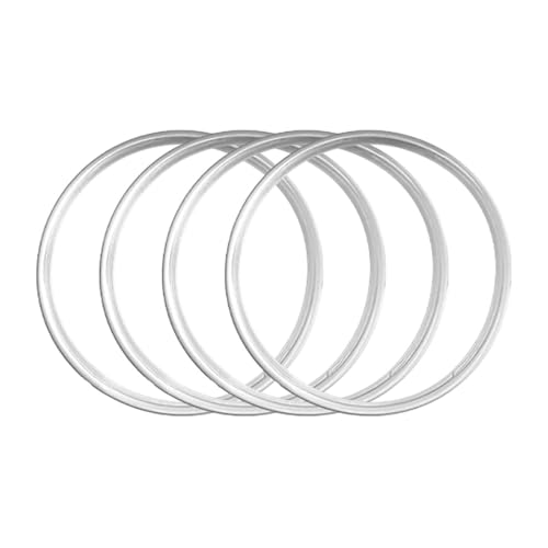 4 Pcs Wheel Protector Rings, 17in Scratch-Resistant Tyre Rim Guards, Impact-Resistant Decorative Edge Protectors for Wheel Hub, White Car Tire Accessories