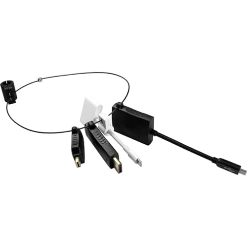 Comprehensive Video Adapter Ring Mini-DISPLAYPORT DISPLAYPORT USB-C/Apple Lightning