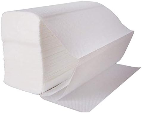 2 ply White Laminated Z Fold Paper Hand Towels 3000 Per Case