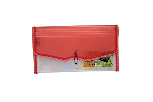 Samarpan Expanding Cheque Book Case 12 Pocket Travel Pouch