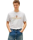 (トミーヒルフィガー) アイコングラフィッククルーネックTシャツ MW42302 X-LARGE グレーP01