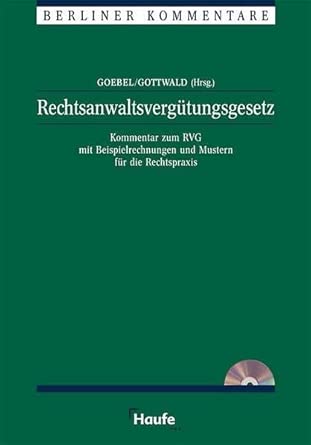 Rechtsanwaltsvergütungsgesetz. book cover