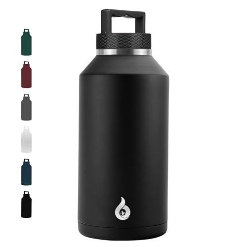 Image of BJPKPK 64oz Insulated Water Bottle, Stainless Steel Vacuum Jug with Handle
