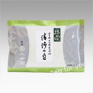 Amazon | 丸久小山園 宇治抹茶 清浄の白100g袋（せいじょうのしろ）裏