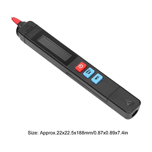 Multimètre de type stylo AC DC 600V numérique avec écran LCD couleur 9999 points - 3