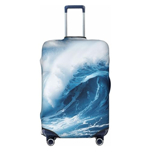 [PELVON] Big Ocean Wave HD�v�����g���j�o�[�T���X�[�c�P�[�X�J�o�[ ���s�p �L�k�� ����\ �g���x���J�o�[ �ו��v���e�N�^�[, �u���b�N///�z���C�g, �T�C�Y�FS