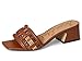 Sam Edelman Women's Waylon Heeled Sandal, Brown Multi, 7