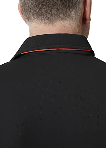 Camisetas polo Manchester para hombre de Helly Hansen, manga corta | 100 % algodón duradero con cuello acanalado, costuras laterales, plastrón frontal abotonado y cuello de tres botones miniatura 6