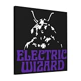 SANWDAI Canvas Poster Electric Rock Wizard Wall Decorative Art Print Picture Paintings for Bedroom Living Room Decoration Posters Gift Unframe-style 12x12inch (30x30cm)