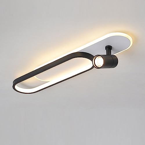 Spot rectangle de plafond en fer LED longue bande haut de gamme angle réglable