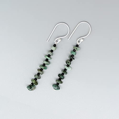 Gempires Natural Genuine Crystal Dangle Earrings Lightweight Gemstone Jewerly Hypoallergenic Non Tarnish Dangling Earrings For Women2