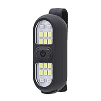 Clip-on-Lauflicht, wiederaufladbare Sicherheitslichter, Nacht-Lauflicht für Läufer, freihändige Taschenlampe, tragbares LED-Arbeitslicht, Stroboskoplicht, Warnblinklicht, Jogger, Camping, Wandern