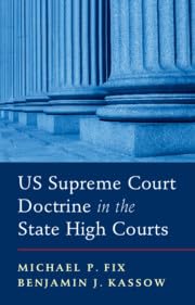 Buy US Supreme Court Doctrine in the State High Courts — BookShops.in
