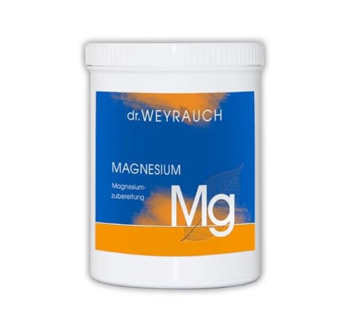 Dr. Weyrauch Mg Magnesium | 1000 g | Ergänzungsfuttermittel für Pferde | Bei Unruhe, Verspannungen und Beweglichkeitseinschränkungen