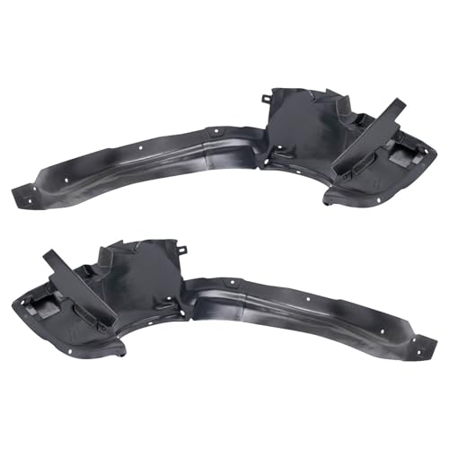 Image of TRQ Inner Fender Liner Set Compatible with 2008-2012 Chevrolet Malibu GM1248201 GM1249201