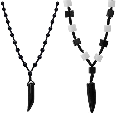 CResha Crystal Beads Cotton Black Dori Pendant Locket for Men | Women | Boys | Girls