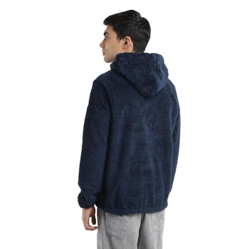 Image of Levi's Men Polyester Regular Fit Hooded Sweatshirt
