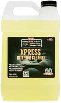 P & S Professional Detail Products Xpress Interior Cleaner – Safe for Leather, Vinyl, Plastic & More, Removes Dirt, Grease & Oil, No Residue, Fresh Scent, No Dilution Needed - 1 Gallon
