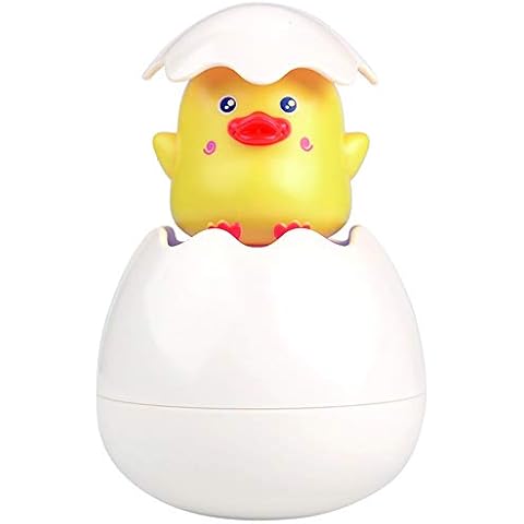 Baby Bath Toys Water Bathtub Pool Toys Fun Egg Hatching Easter Gifts for Toddlers (Yellow Duck) Cover