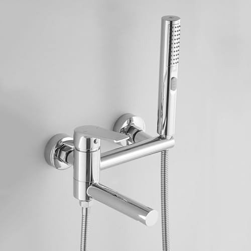Robinet mitigeur de bain double mode pour des moments de détente sous la douche de nuit