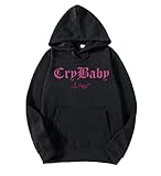  Gilan Sudadera con Capucha Lil Peep Cry Baby Algodon Calidad 300grs (M)