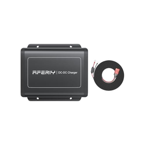 AFERIY DC600 580W Alternator Charger1, Fast DC-DC Charger for Portable Power Stations, 6X Faster Than Cigarette Chargers, Compatible with 95% Solar Ge