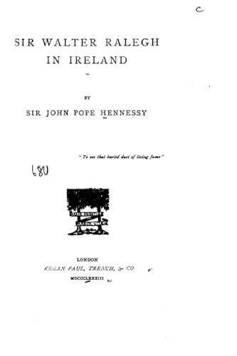 Sir Walter Ralegh in Ireland